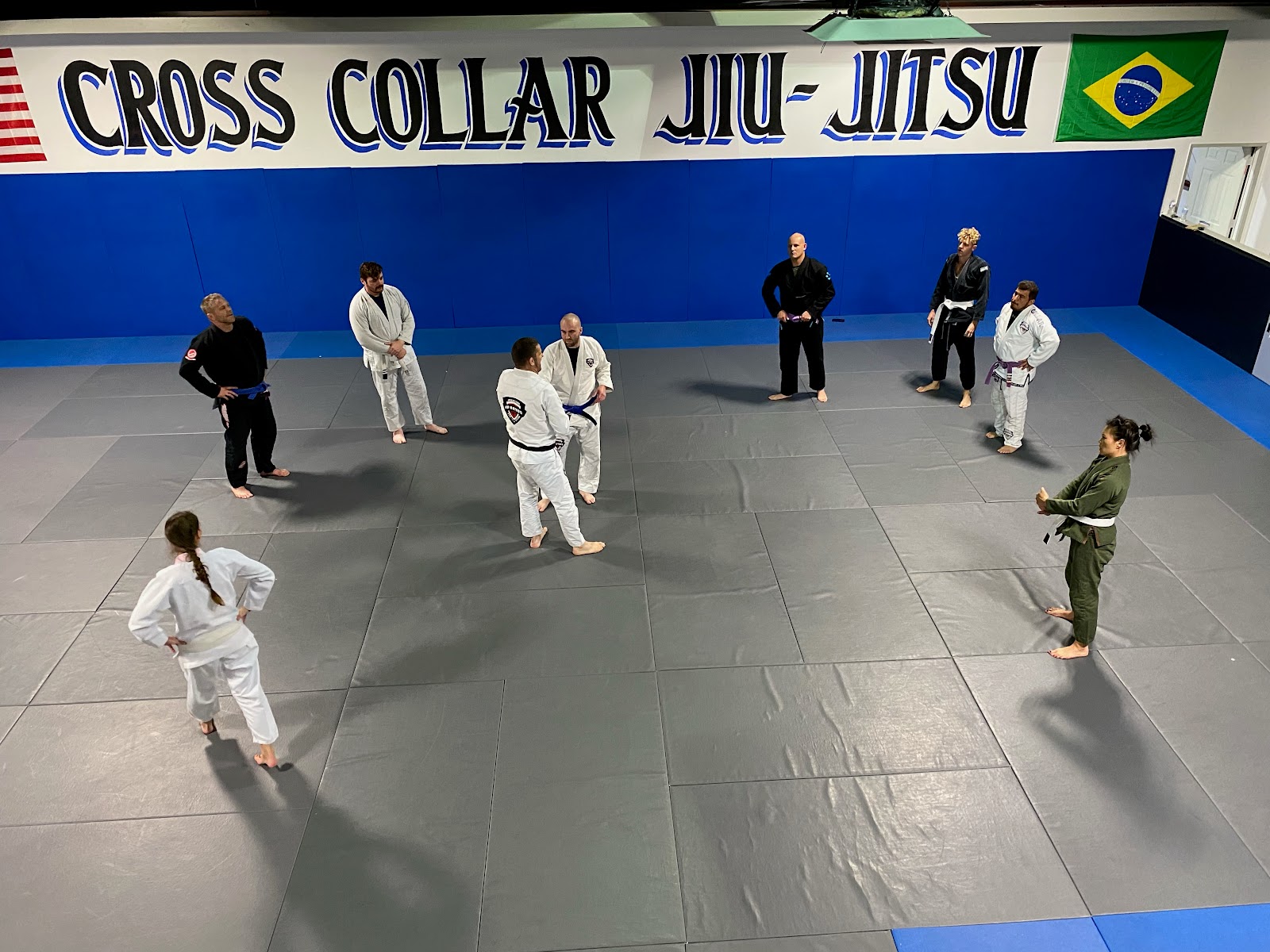 Image 2 of Cross Collar Jiu Jitsu