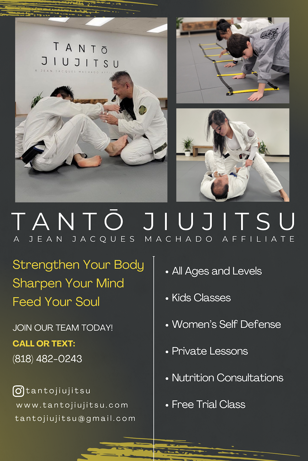 TANTŌ JIUJITSU, A Jean Jacques Machado Affiliate photo