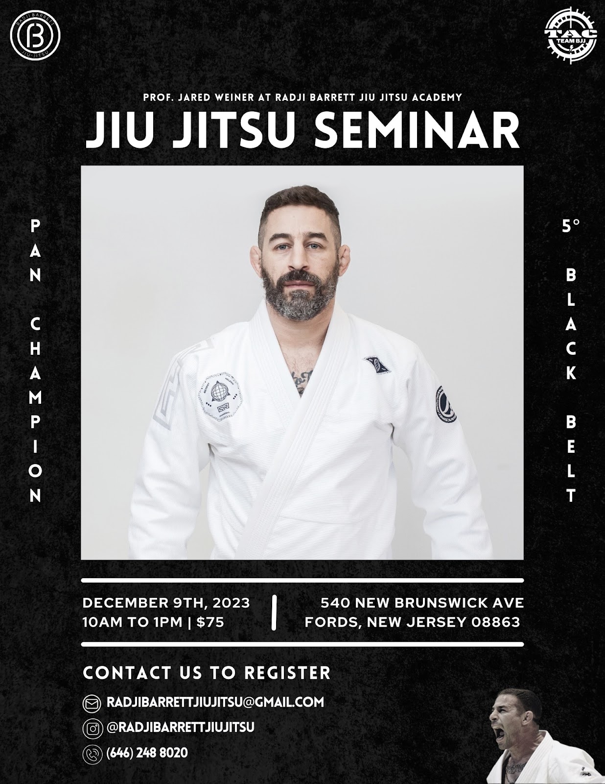 Image 7 of Radji Barrett Jiu Jitsu